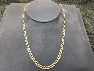 Cuban Link Chain - Yellow Gold 14k (.585) 8.1 grams 23 inch