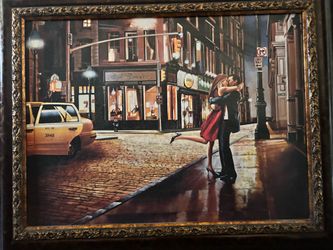 Large print with frame 39 x 31