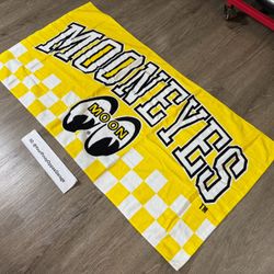 Mooneyes Checker Bath Large Swim Towel  (44” x 24”)