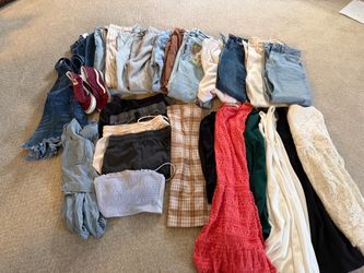 Teen clothing - mostly jeans