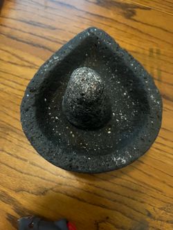 vintage Volcanic Rock Molcajete