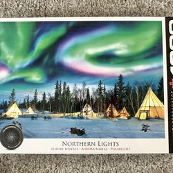 1000 Piece Puzzle Northern Lights