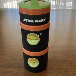 Whiskware Star Wars Baby Yoda Stacking Snack Container