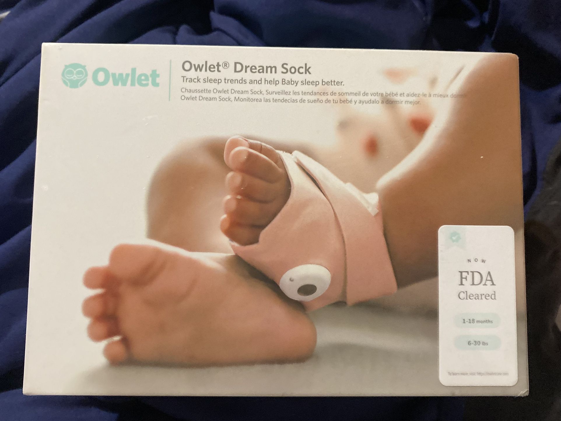 Owlet Dream Sock Pink