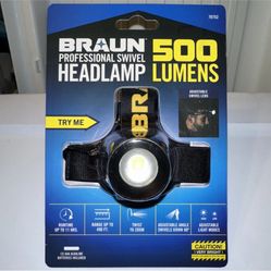 Braun Professional Swivel Headlamp 