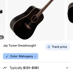 Jay Turser “Dreadnought” Accoustic Guitar 