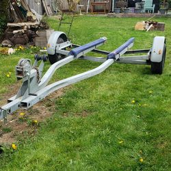Galvanised Boat Trailer For 16 Ft Boat Also Trailer Parts With Title