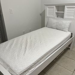 Twin Bed Mattress & Frame 