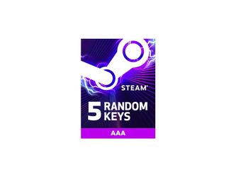 AAA Random 5 Keys (PC) - Steam Key - GLOBAL