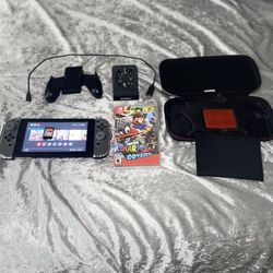 Nintendo switch with 2 games And other stuff!