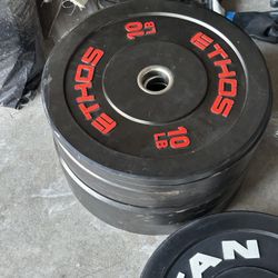 Ethos Barbell and bumper Weights 