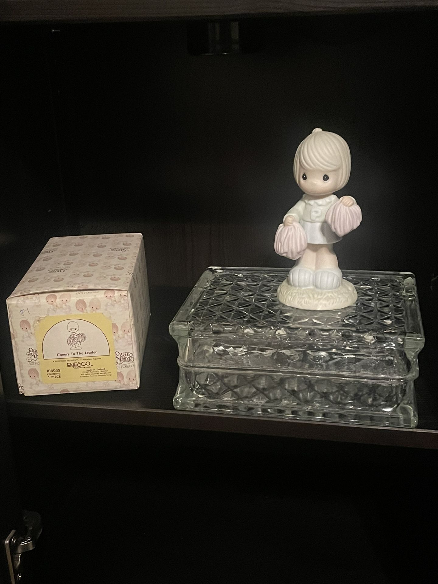 104035 Precious Moments Cheers To The Leader