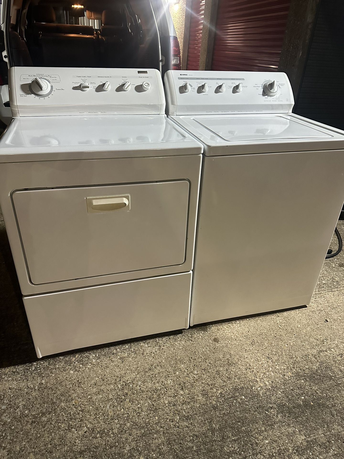 Kenmore Washer N Dryer $350