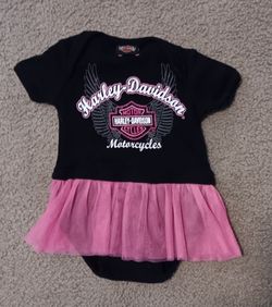 Harley Davidson Infant Dress