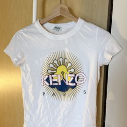 Kenzo Paris Graphic T-Shirt – White