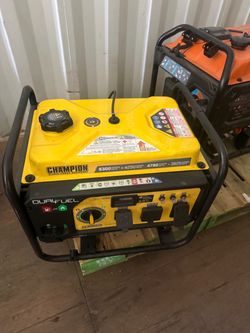 Generador champion 5300 watts new missing wheels $470 firm Paramout to pickup
