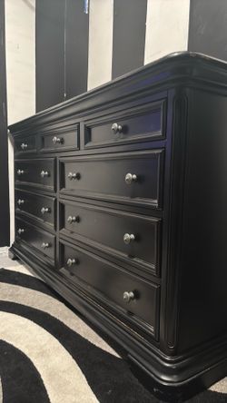 Black dresser