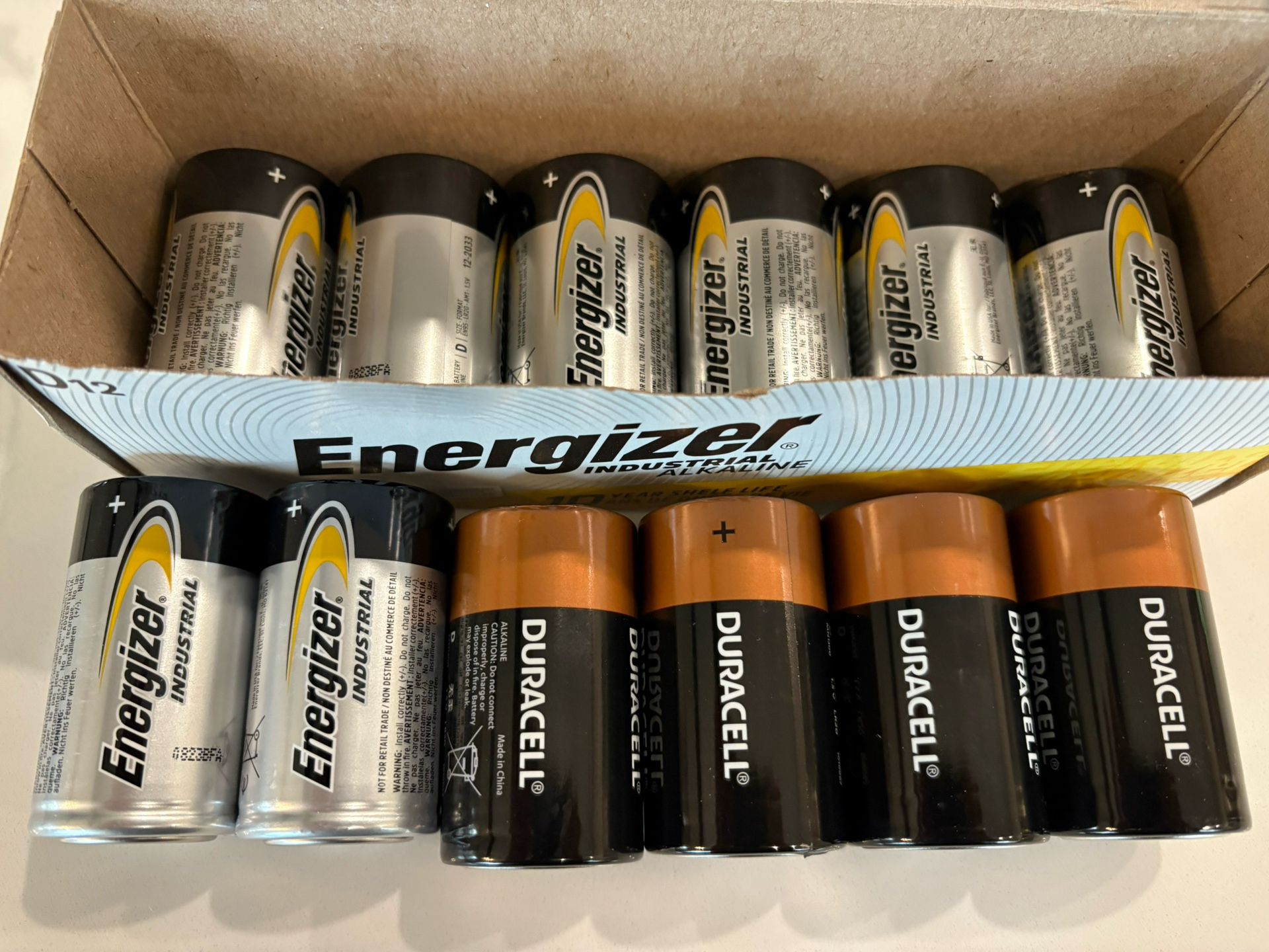 Energizer 12pack D Batteries