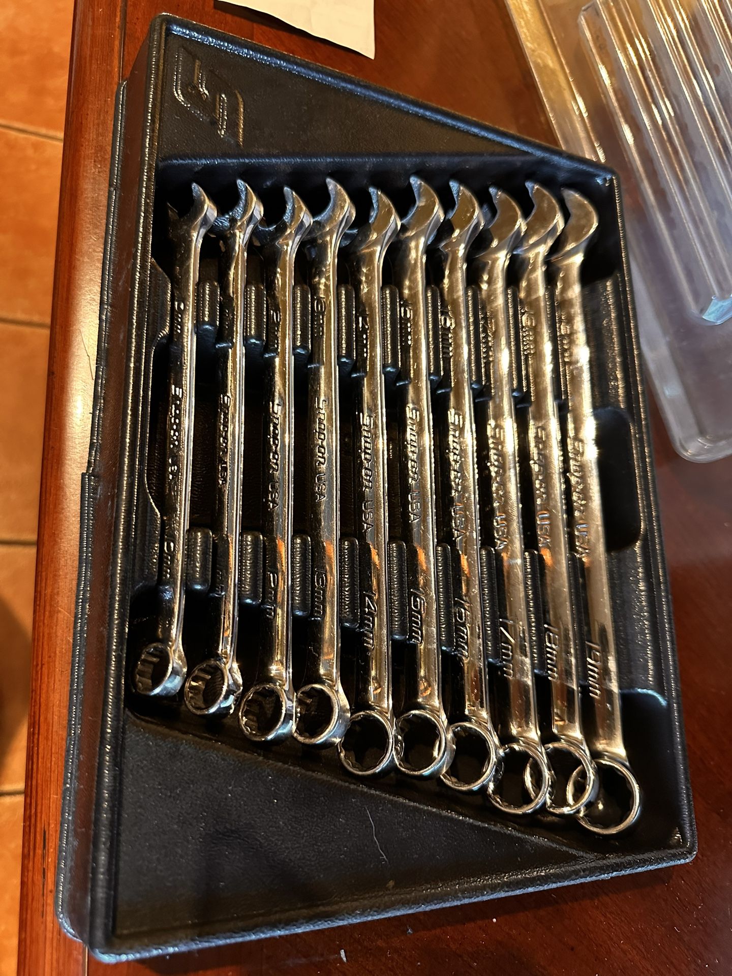 Snap On Metric Wrench Set
