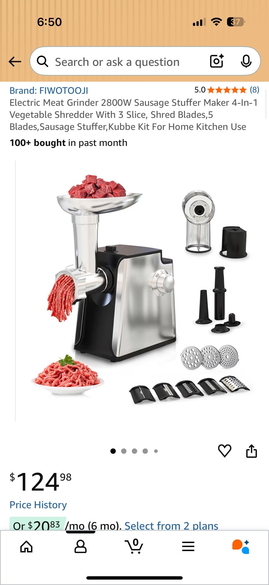 Electric Meat Grinder
