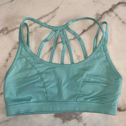 Forever 21 turquoise Strappy Back Sports Bra