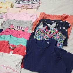 2T Baby Girl Clothes 50 Pieces
