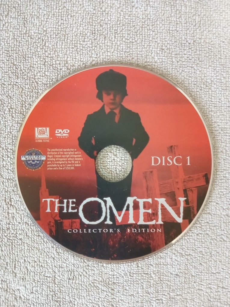 The Omen Movie DVD