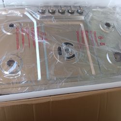 New 36 in Stainless Steel Cooktop 