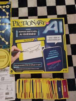 Pictionary AI Board Game