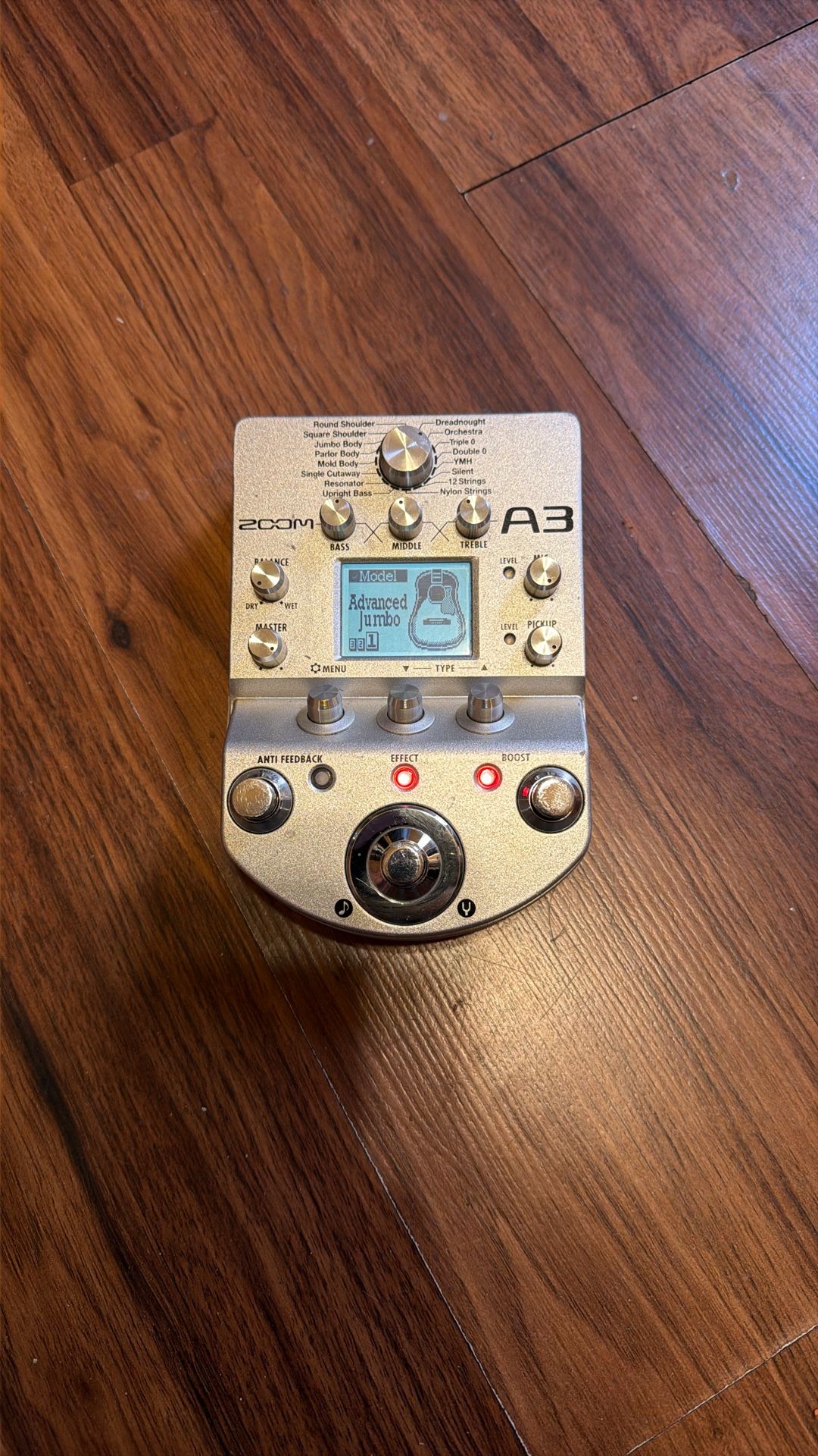 Zoom A3 Pedal