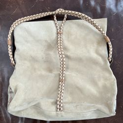 Burberry Suede Tote