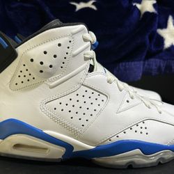 Air Jordan 6 Sport Blue DS Sz 8