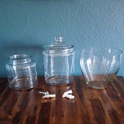 Glass jars
