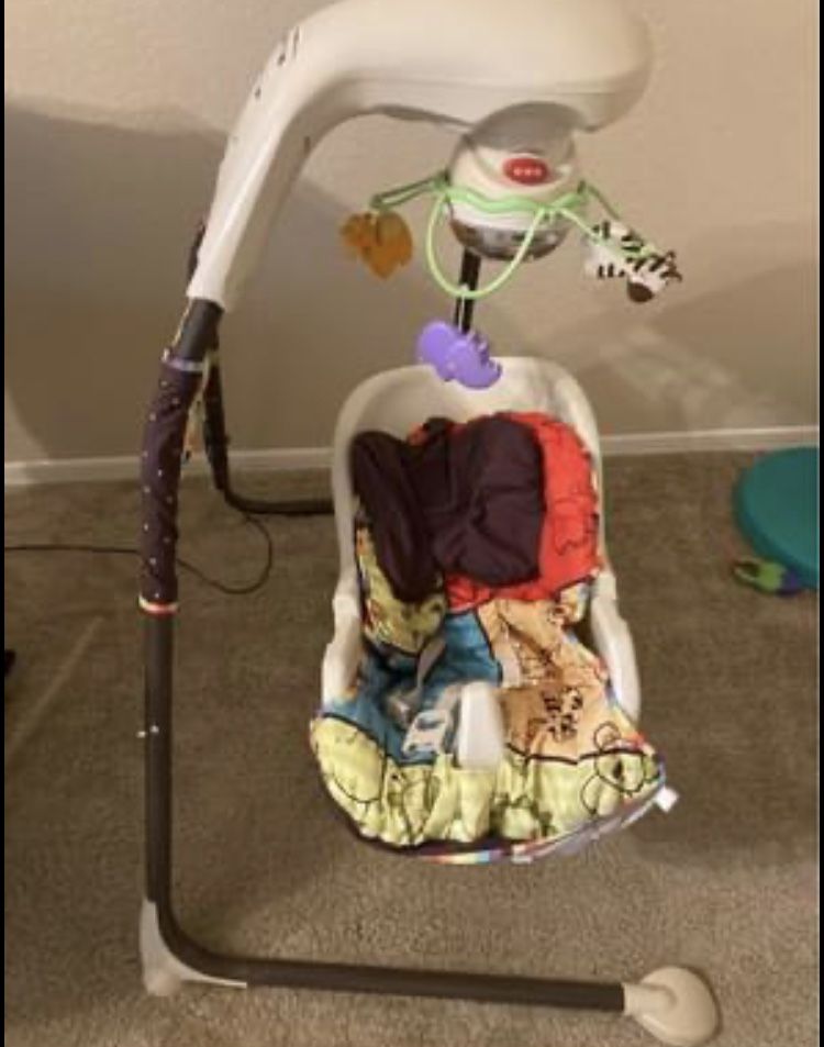 Fisher Price plug in swing