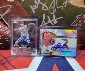Grayson Rodriguez IP Autographs Baseball Cards