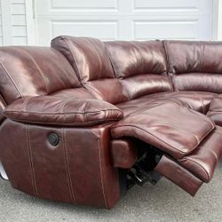 Sofa/Couch Sectional - Recliners - Brown - Delivery Available 🚛