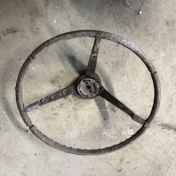 65 Ford Mustang steering wheel