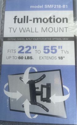 Sanus full motion monitor mount