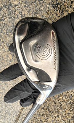 Cleveland Launcher 2i hybrid 18.0 right Handed Fujikura S-Flex 65 grams gold hb Graphite shaft 40 inches long