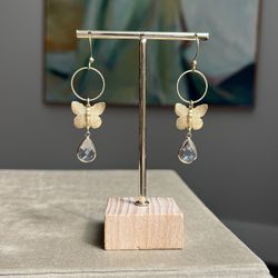 Butterfly Statement Earrings ( firm on price )