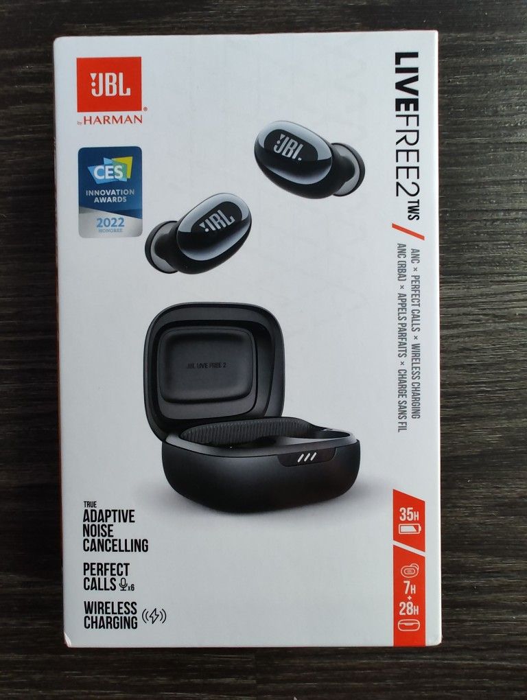Brand New Harman JBL Live Free 2 TWS EarBuds