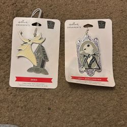 Nightmare Before Christmas Flat Ornaments