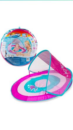 Swim Ways Baby Float With Canopy