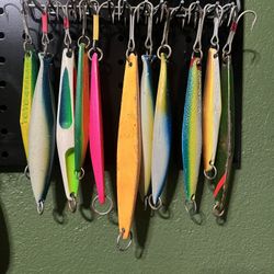 Surface Irons, Spoons, and Yoyo Jigs 