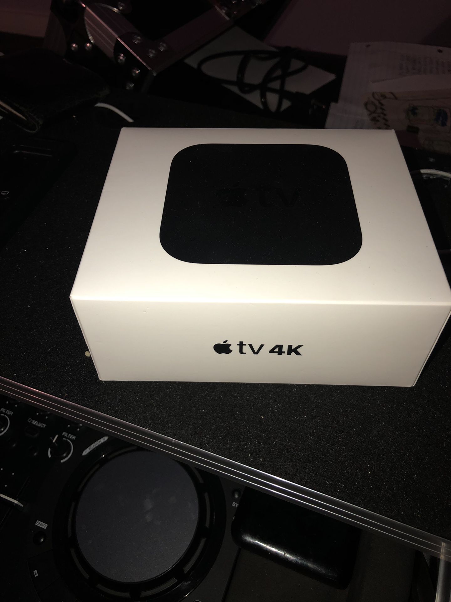 Apple TV 4 k 64 gig like new have box asking 200