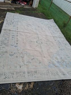 Large Wool  Area Rug