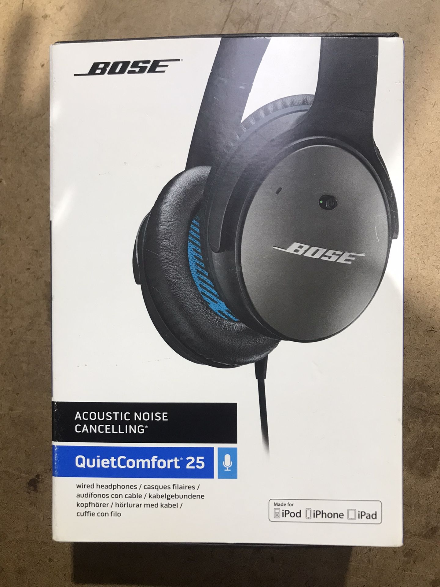 Bose QuietComfort 25 Noise Cancelling Headphones