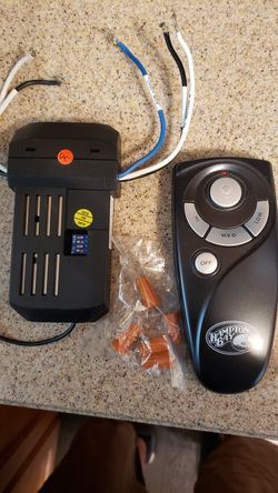 Replacement UC7067RC receiver & remote. Hampton Bay