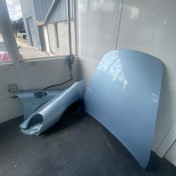 2008 Porsche 911 OEM Front Fenders And Hood 