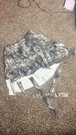 Y2K jean skirt